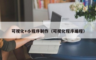 淮北可视化+小程序制作（可视化程序编程）